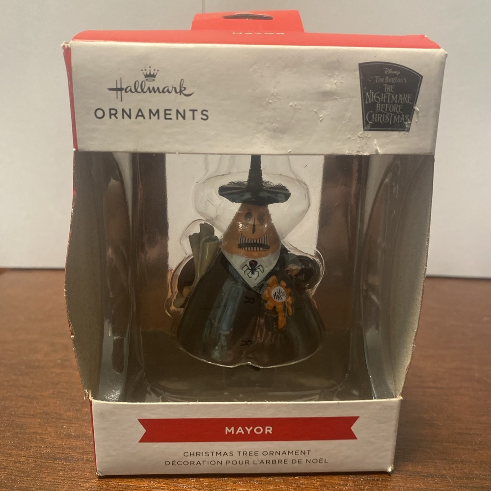 Hallmark Ornaments Tim Burton's The Nightmare Before Christmas Mayor Ornament
